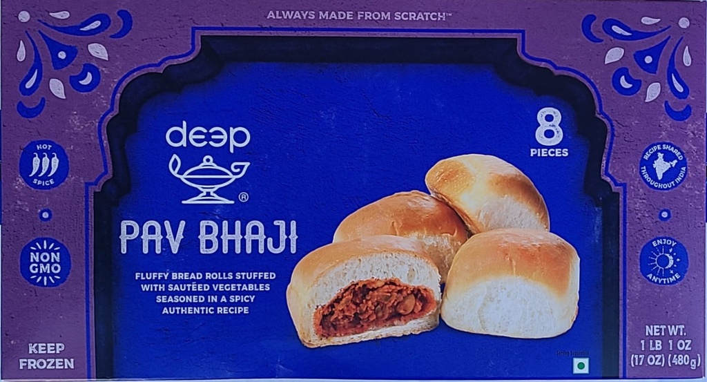 Deep Frozen Pav Bhaji 480g