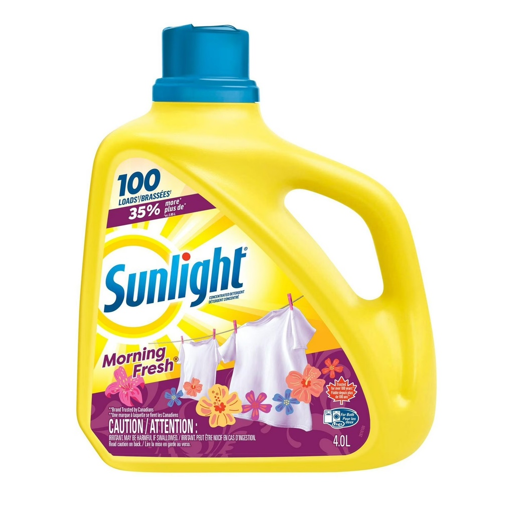 Sunlight Morning Fresh Detergent 4l
