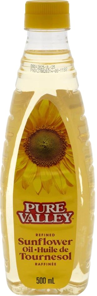 Pure Valley Sunflower Oil 500ml
