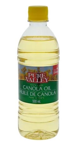 Pure Valley Canola Oil 500ml