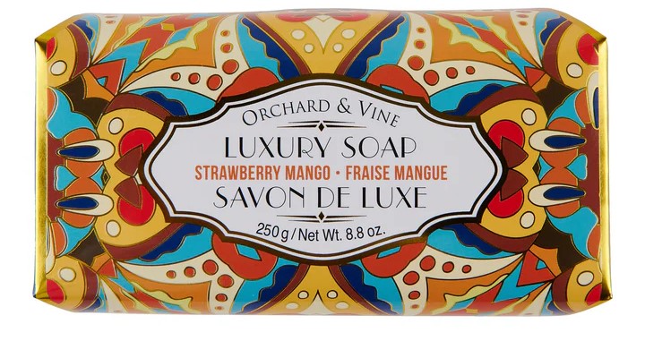 Orchard & Vine Strawberry Mango Bath Soap 2 Pk