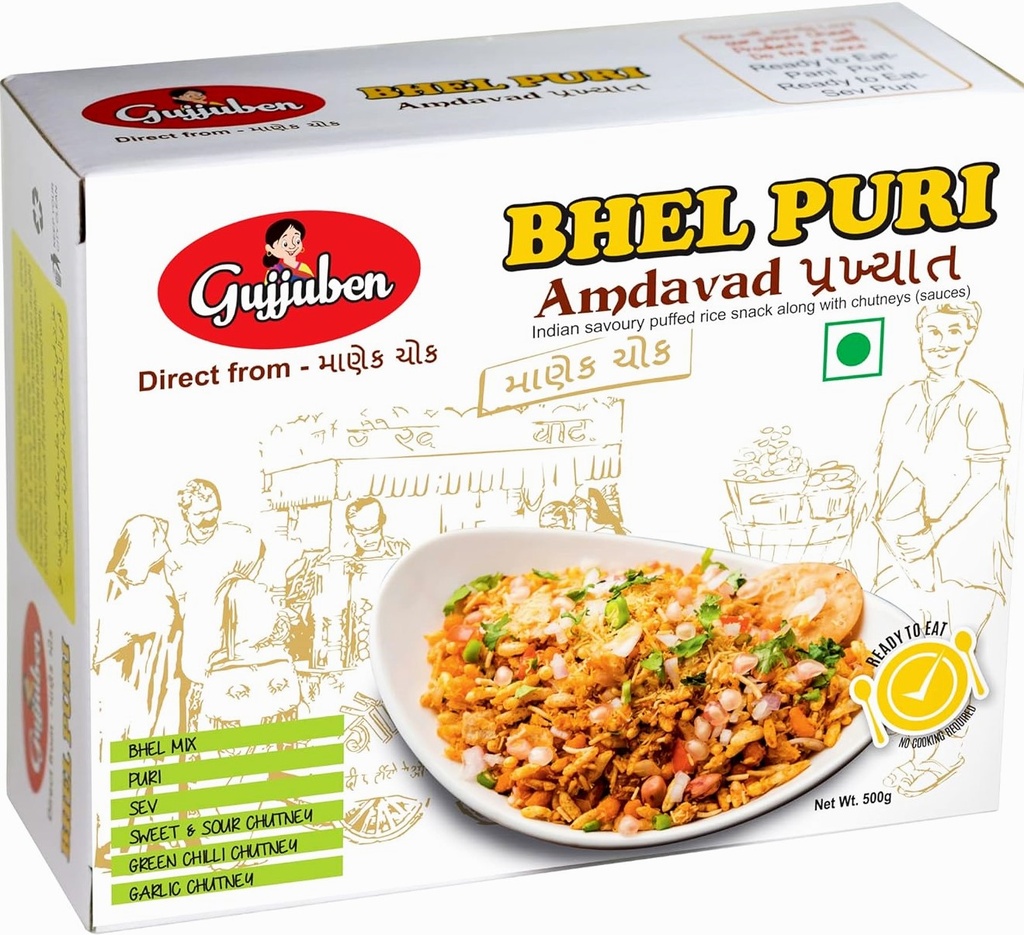 Gujjuben Bhel Puri 360g