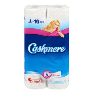 Cashmere 8=16 Bathroom Tissues