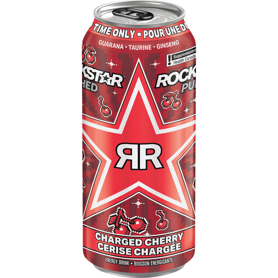 Rockstar Punched Charged Cherry 473 ml