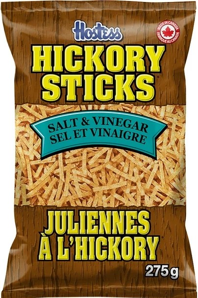 Hostess Hickory Sticks Salt & Vinegar 275g