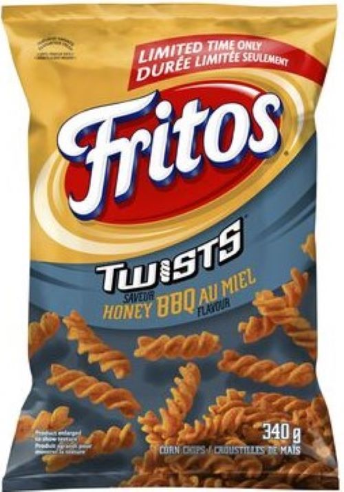 Fritos Twists Honey BBQ 340g