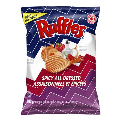 Ruffles Spicy All Dressed 180g