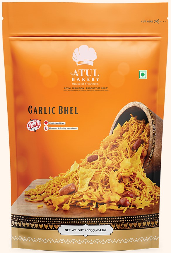 Atul Bakery Garlic Bhel 400g