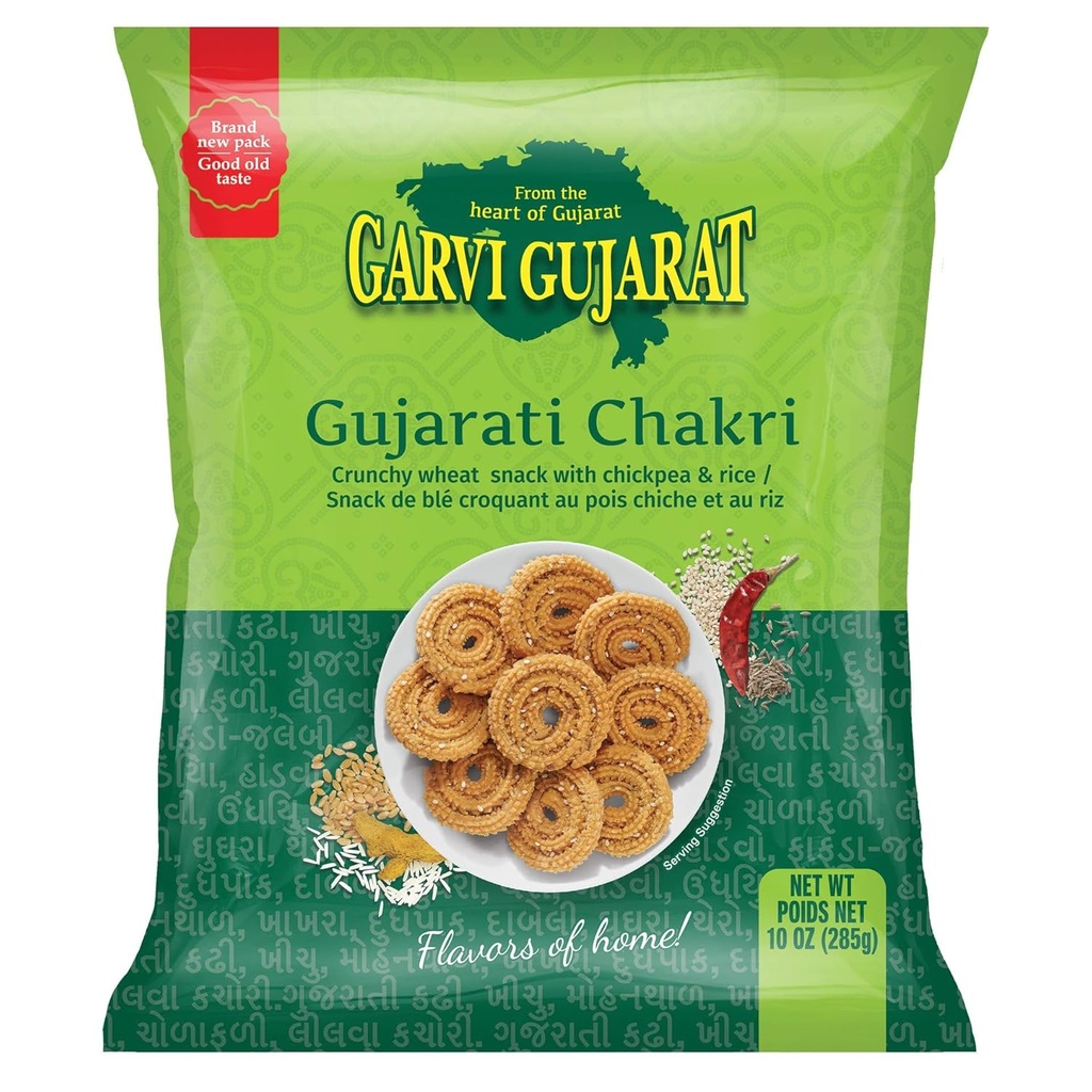 Garvi Gujrat Chakri Sticks 285g
