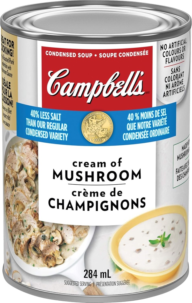 Campbell's Cream of Mushroom Soup 284ml check