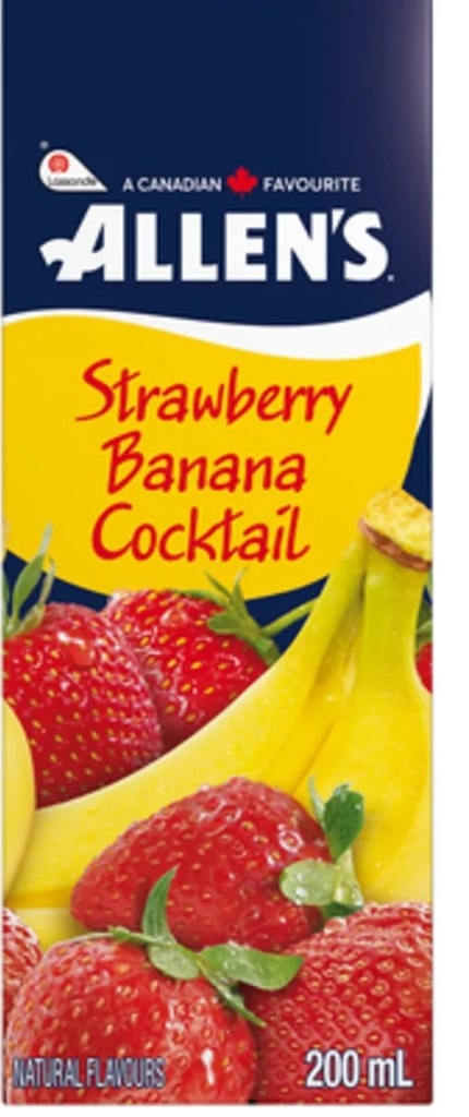 Allen's Strawberry Banana 200ml