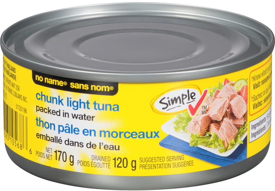 No Name Chunk Light Tuna 170g