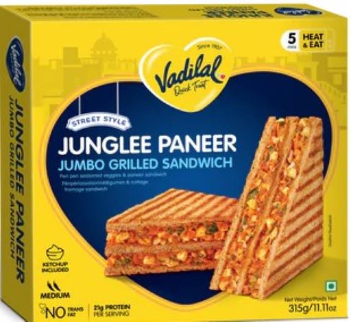 Vadilal Paneer Sandwich 345g