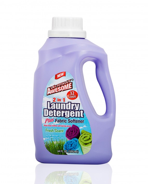 Awesome 2 In 1 Laundry Detergent + Fabric Softner 1.89l