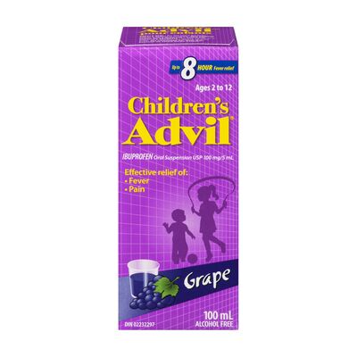 Advil Grape 2 To 12 100ml