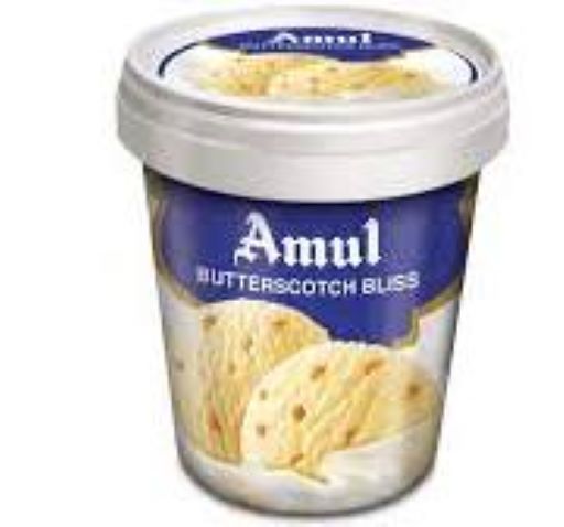 Amul Butterscotch Bliss Ice Cream 500ml 