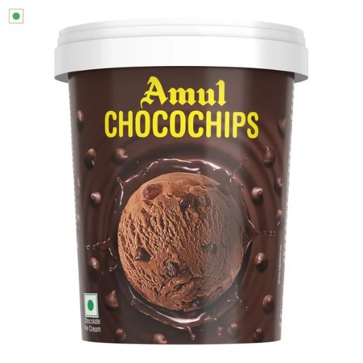 Amul Choco Chips Ice Cream 500ml