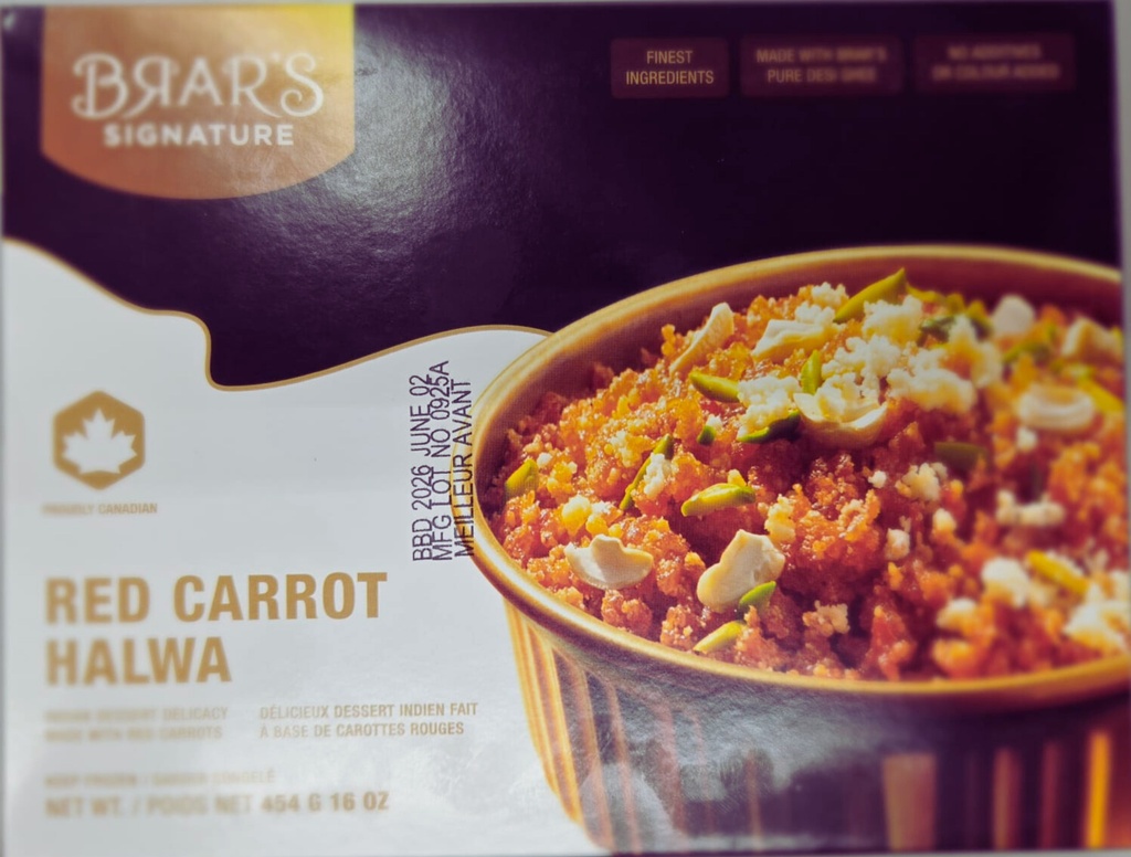Brar's Gajar Halwa 454g
