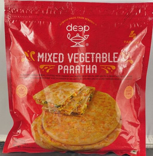 Deep Mix Veg Paratha 4pc