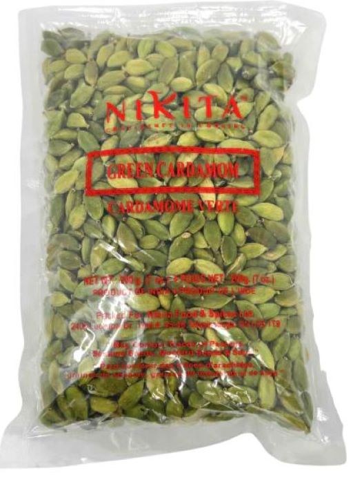 Nikita Green Cardamom 100g