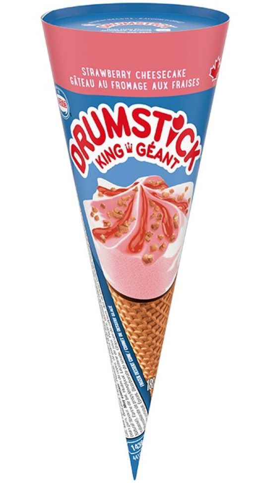 Nestle Drumstick Strawberry Cheesecake