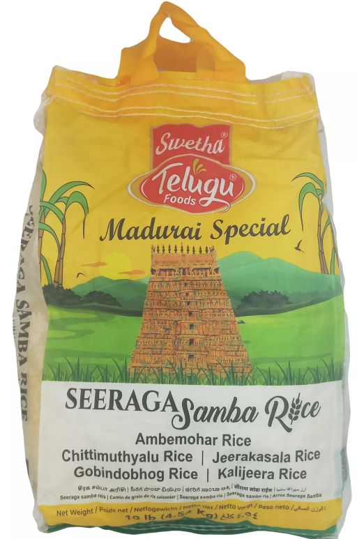 Telugu Seeraga Samba Rice 10lb