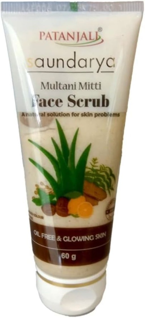 Patanjali Face Scrub Multani 60g