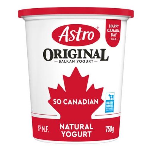 Astro Original Plain Yogurt 6% 750g