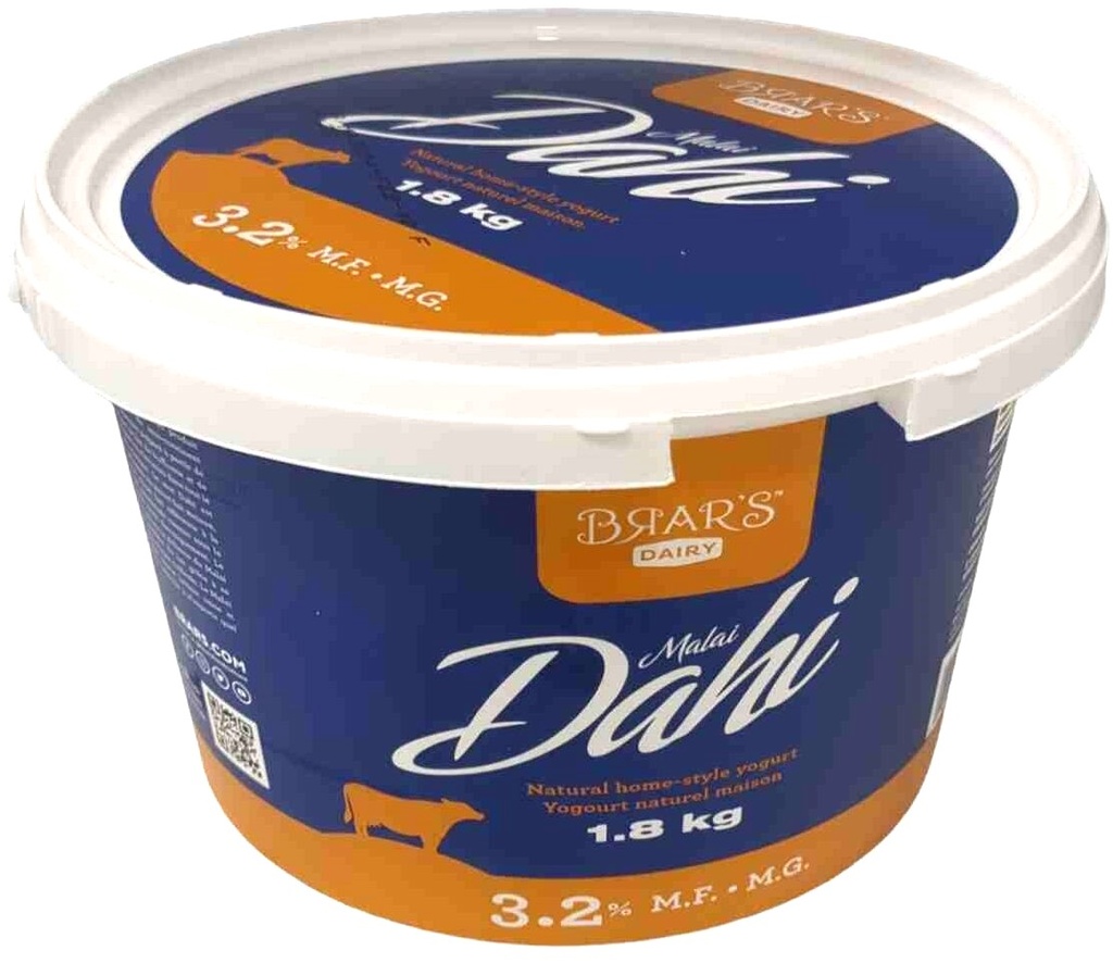 Brar's Dahi 3.2% 1.8Kg