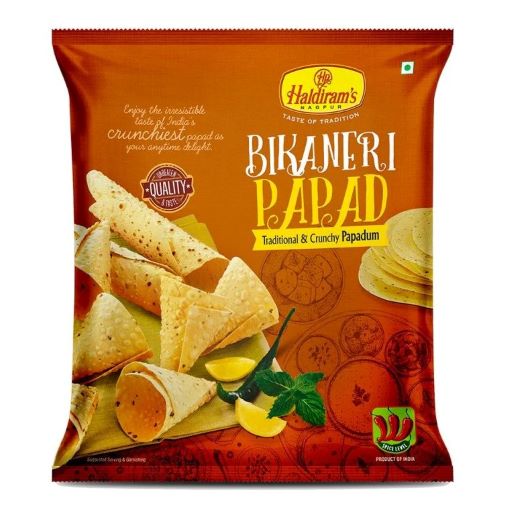 Haldiram Bikaneri Papad (Medium Spicy) 200g