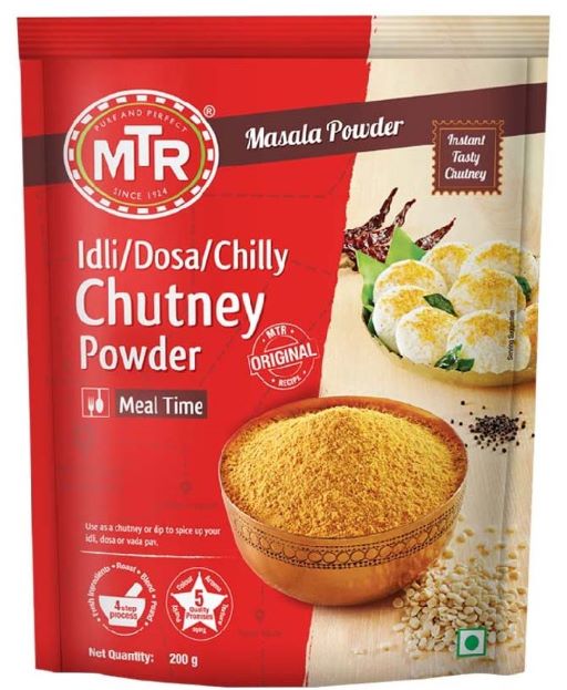 MTR Idly/Dosa Podi/Chutney/Gun Powder 200g