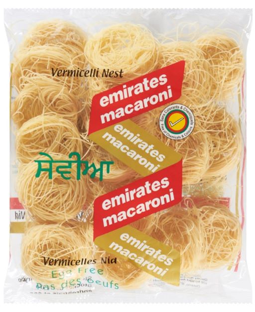 Emirates Nest Pasta/Vermicilli (No Egg) 400g