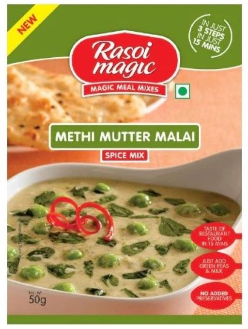 Rasoi Magic Methi Mutter Malai Mix 50g 