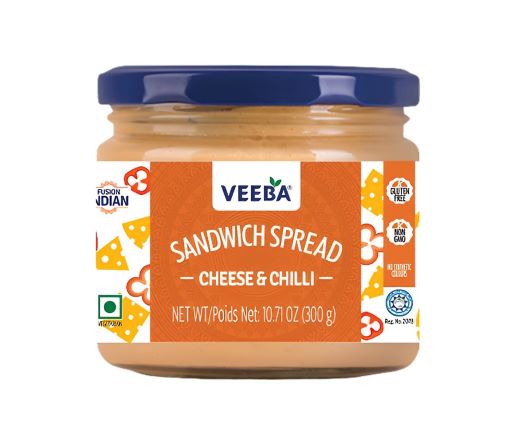 Veeba Cheese & Chilli Spread 300g