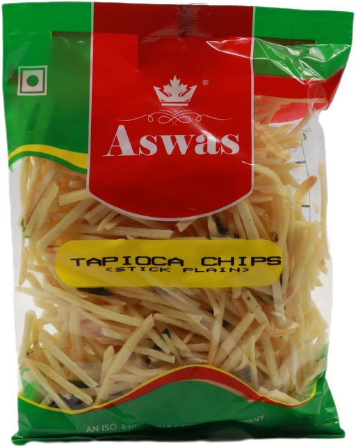 Aswas Tapioca Chips Stick Plain 200g