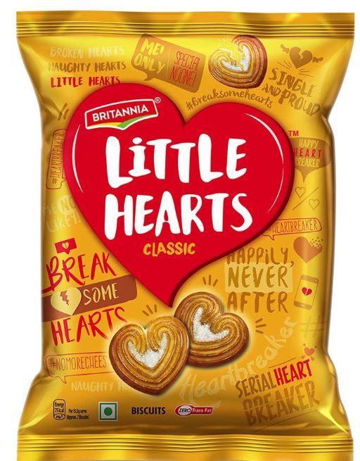 Britannia Little Heart 75g