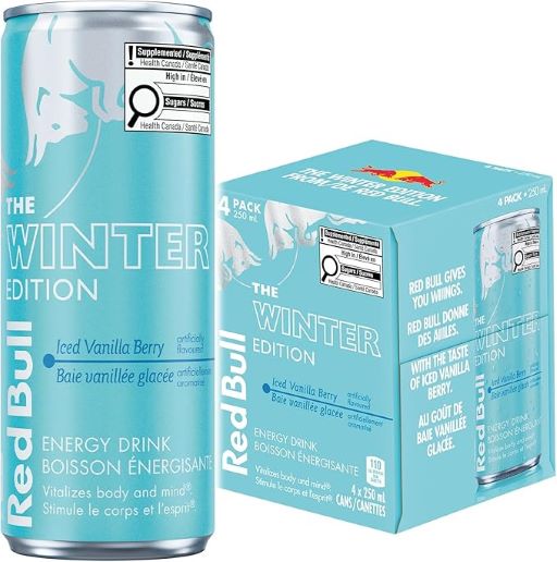 Redbull Winter Edition 4x250 ml