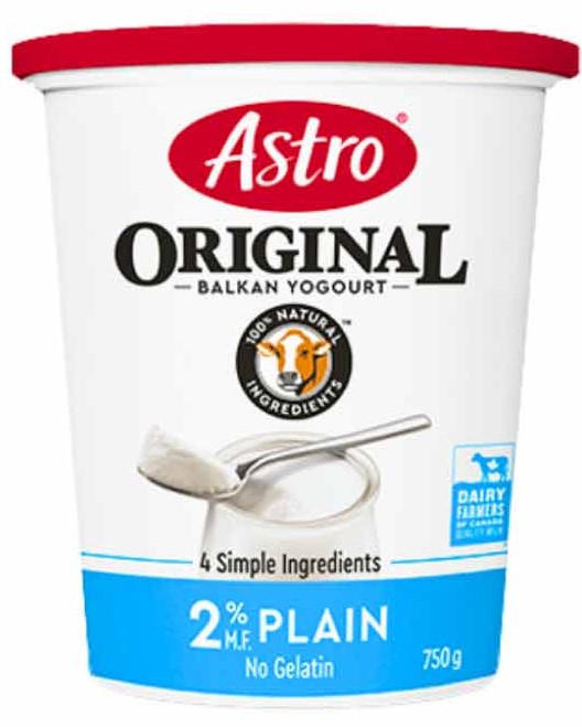 Astrto Plain Yogurt 2% 750g