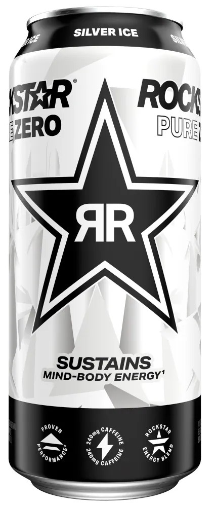 Rockstar Silver Ice Pure Zero 473ml