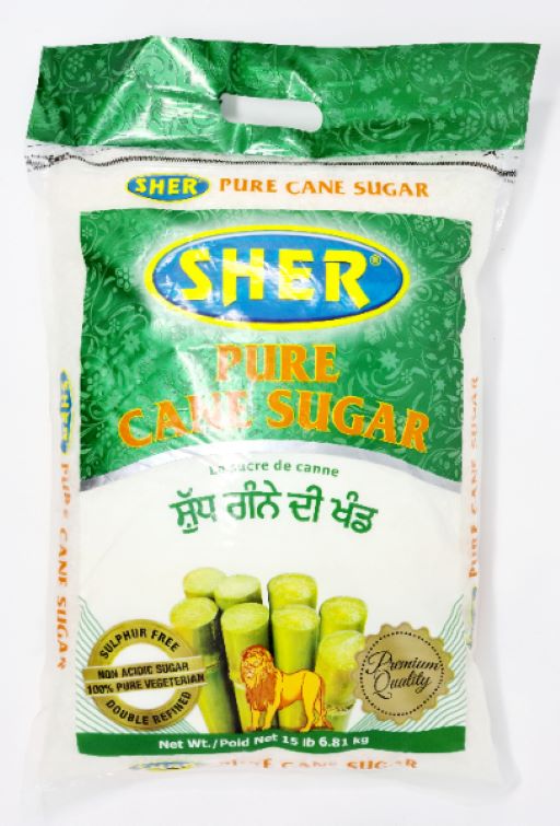 Sher Cane Sugar White 2lb