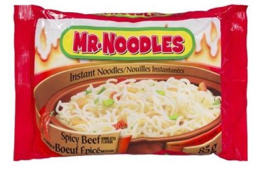 Mr. Noodles Spicy Beef 85g