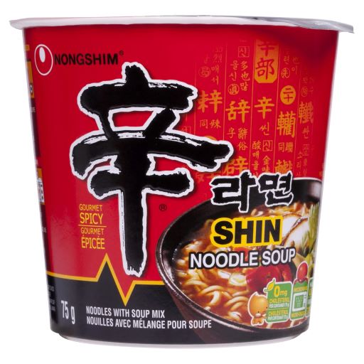 Nong Shim Shin Spicy Noodles Soup Mix 75g