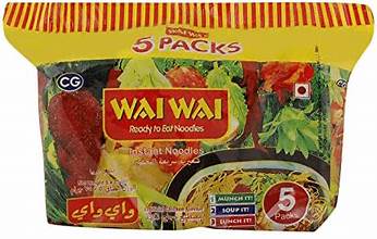 Wai Wai Chicken Noodles 5in1