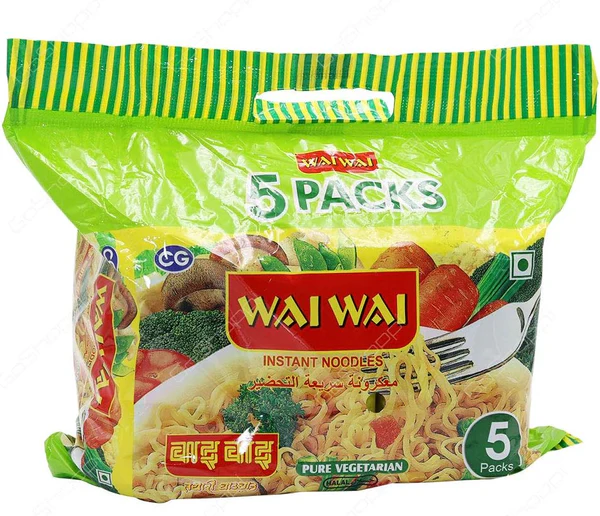Wai Wai Veg Noodles 5in1