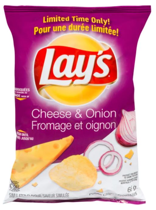 Lays Cheese & Onion 66g