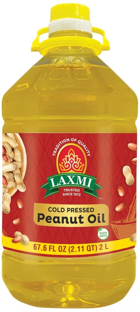 Laxmi Cold Pressed Peanut Oil 2L
