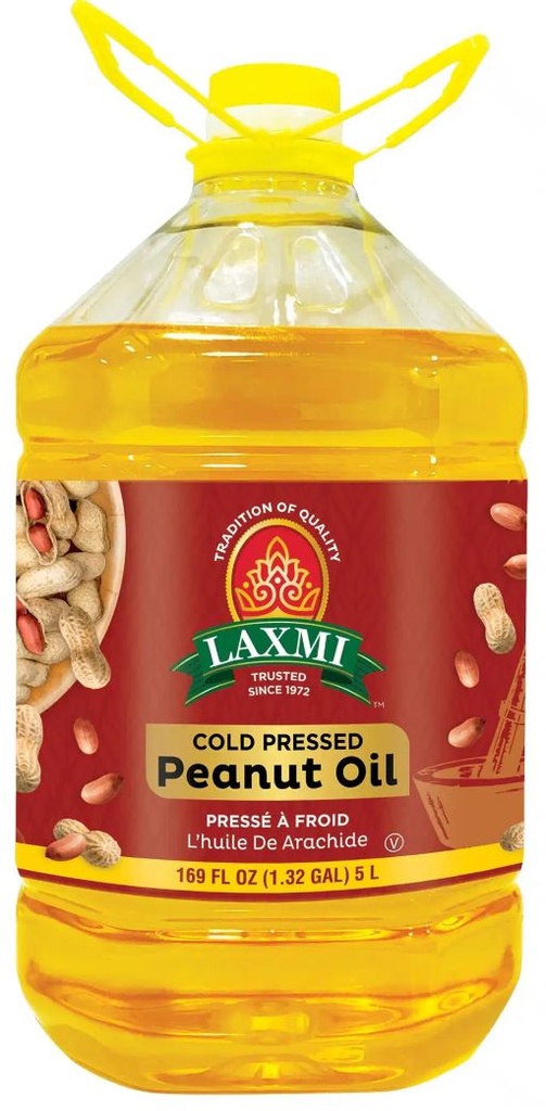 Laxmi Cold Pressed Peanut Oil 5L