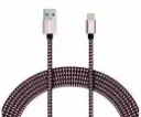 3 ft Braided Type A to 8 pin cable