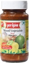 Priya Mixed Vegetable Pickle w/o 300 g