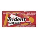Trident Wild Strawberry Tangy Citrus Layers